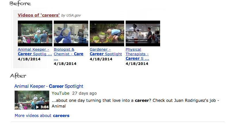Video search result for careers on USA.gov Video search result for careers on USA.gov
